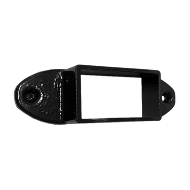 WALL MOUNT - FITS 2 X 1 - 2-EAR - BLACK